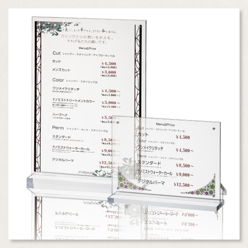 メニューボード　A4 1個