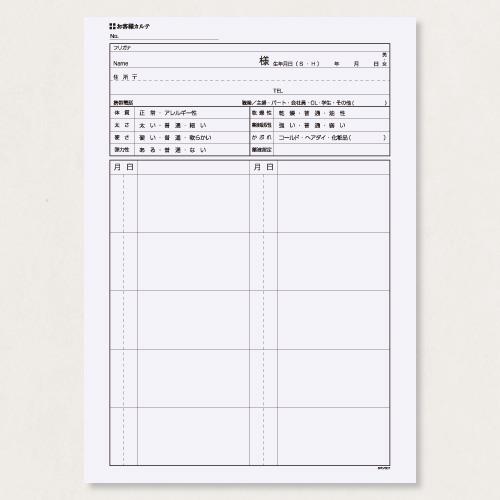 カルテ500 SPC/507　　　500枚